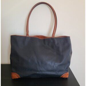 Bottega Veneta Marco Polo Vintage Tote Black Shoulder Bag PVC Leather